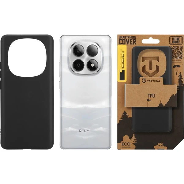 Taktický TPU kryt Xiaomi Redmi Note 15 4G/5G čierny - Puzdra - Obrázok f1db3eb76da44970935e68e5be12a6b3