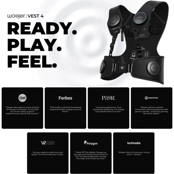 Woojer Vest 4 - haptická vesta pre gaming - Športové senzory - Obrázok f1f046d0af034cf8a9156eacd6257d74