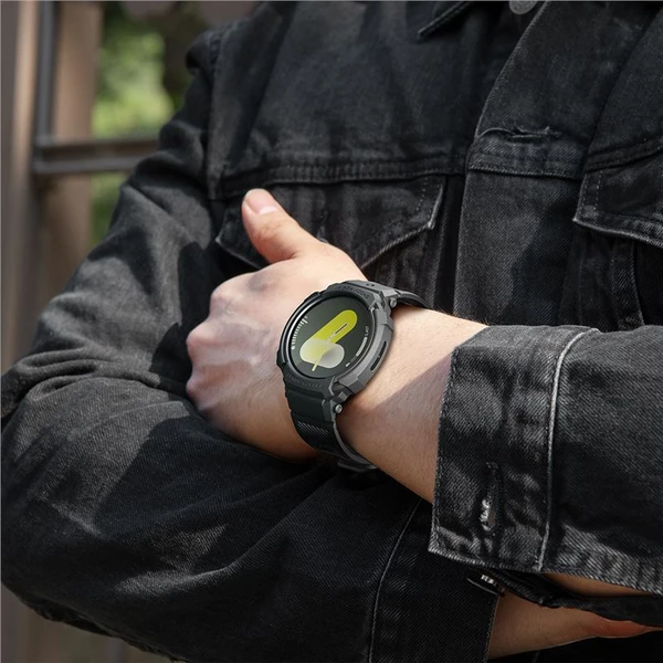 Spigen Rugged Armor Pre kryt s remienkom Galaxy Watch8 (40mm) matne čierny - Puzdra - Obrázok f1fe5a6e26d9494b9c2a973e62750640