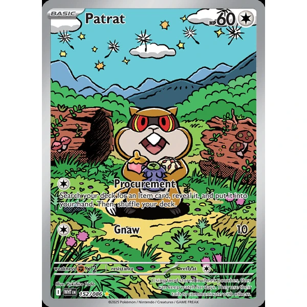 Patrat (WHT 152) - White Flare [Holo] - Kusové karty - Hlavný obrázok