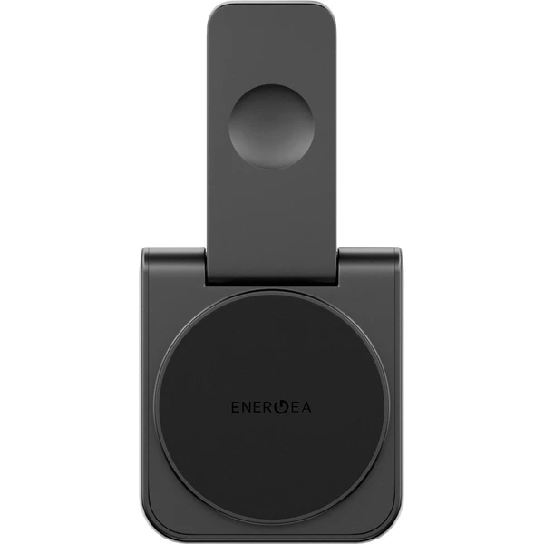 ENERGEA MagDuo 2v1 Foldable (Qi2) MagSafe nabíjačka čierna - Nabíjačky - Obrázok f2536588577544c998fc3b7fadd8fe52