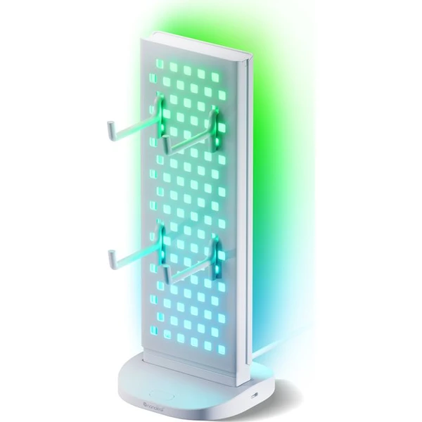 Nanoleaf Pegboard Desk Dock stolová dokovacia stanica biela - Inteligentné osvetlenie - Hlavný obrázok