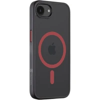 Taktický obal Tactical MagForce Hyperstealth 2.0 na iPhone 17e/16e čierny/červený - Puzdra