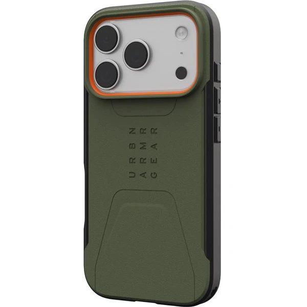 UAG Civilian Magsafe kryt iPhone 17 Pro zelený/oranžový - Puzdra - Obrázok f28f3dade0564c7b9b368361c61992a4