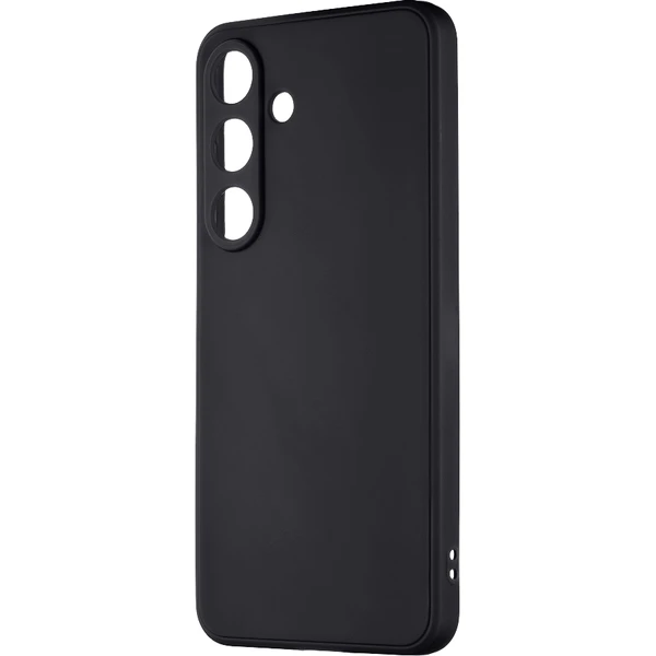 OBAL:ME Matte TPU kryt Samsung Galaxy S25 čierny - Puzdra - Hlavný obrázok