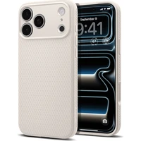 Spigen Liquid Air kryt iPhone 18 Pro/17 Pro natural titanium - Puzdra