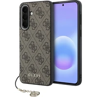 Guess 4G Charm kryt Samsung Galaxy A57 hnedý - Puzdra