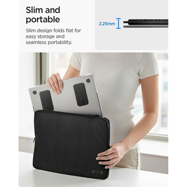 Spigen Slim Fold Laptop Stand LD201-S2 stojanček pre notebook/MacBook čierny - Stojany - Obrázok f2afd9aa120e4ccb8623ca67426402a4