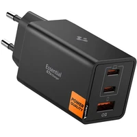 Spigen Essential 67W USB-C/USB-A nabíjačka (EE673EU) čierna - Nabíjačky