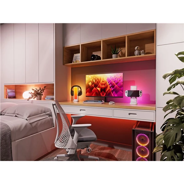 Nanoleaf Pegboard Desk Dock stolová dokovacia stanica biela - Inteligentné osvetlenie - Obrázok f31c8632729e4363b23685810c4e97d5