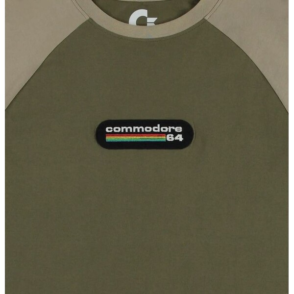 Tričko Commodore 64 - Logo (raglan) L - Tričká - Obrázok f3332d3a96c746eca63326d9bc3678b6