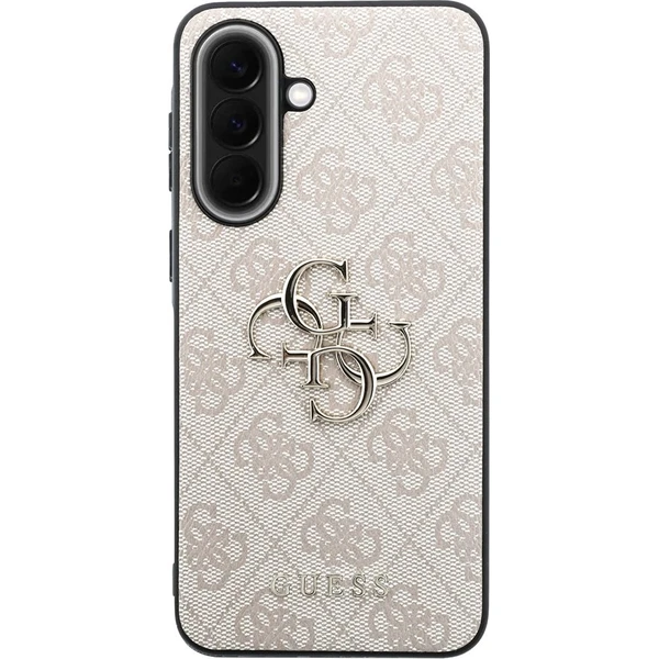 Guess PU 4G Metal Logo kryt Samsung Galaxy A57 ružový - Puzdra - Obrázok f333a49746224f91850452d1310a896c