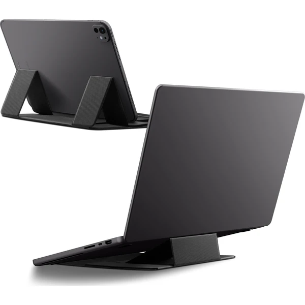Spigen Slim Fold stojan na notebook a tablet čierny - Stojany - Hlavný obrázok