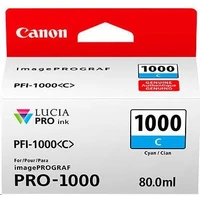 Canon PFI-1000C cartridge azurová - Cartridge
