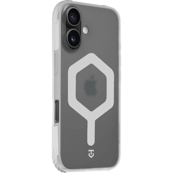 Tactical MagForce Hexagon kryt Apple iPhone 16 biely - Puzdra - Hlavný obrázok