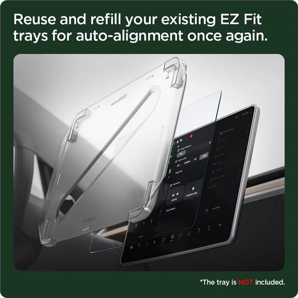 Spigen EZ Fit Refill Anti Glare Screen Protector tvrdené sklo Tesla Model Y/3 - Ochranné fólie a sklo - Obrázok f38d161dd4584f8e9a861e4d5a1f5077