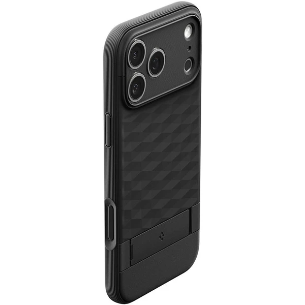 Spigen Parallax S MagSafe kryt iPhone 17 Pro matte black - Puzdra - Obrázok f3a41302d24f4ceaaf00d7aaa1bc4a60