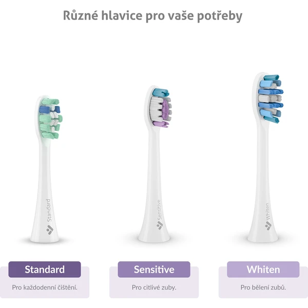 TrueLife SonicBrush Clean30 Duo sonická kefka biela/čierna - Zubné kefky - Obrázok f3a54217bc5e4844b1d26063ce35f068