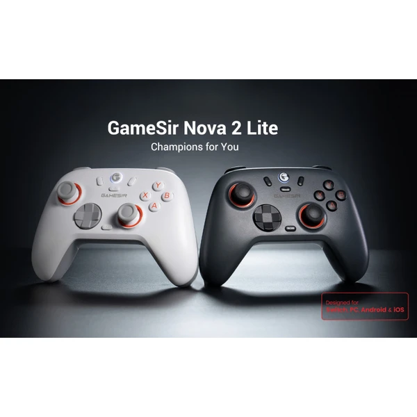 GameSir Nova Lite 2 herný ovládač biely - Herné ovládače - Obrázok f3b0525123644486be1e4c6b45352561