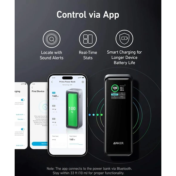 Anker Prime powerbanka 26250mAh, 300W čierna - Powerbanky - Obrázok f3b832fc006b48e3b87dbec6367efd1d