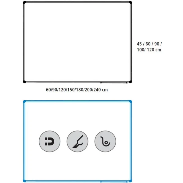 Rocada 6411 magnetická tabuľa - Magnetické tabule - Obrázok f3c5e6f2abb346bc93ac228b12abc9f2