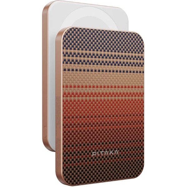 E-shop Pitaka Powerbanka (15W), 5000mAh, Qi2/MagSafe, Sunset