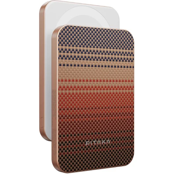 Pitaka Powerbanka (15W), 5000mAh, Qi2/MagSafe, Sunset - Powerbanky - Hlavný obrázok