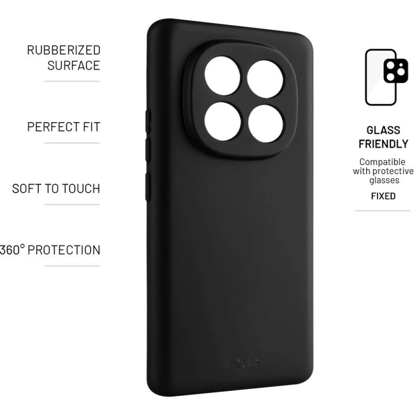 FIXED Story silikónový kryt Xiaomi Redmi Note 14 Pro+ 5G čierny - Puzdra - Obrázok f41ac68d84554e5ea12c0bb932658664