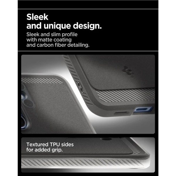 Spigen Rugged Armor MagSafe kryt Samsung Galaxy S25 sivý - Puzdra - Obrázok f429940438b948e4a24bdd144f371d9d