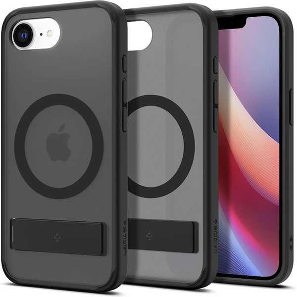 Spigen Ultra Hybrid S MagSafe obal iPhone 17e/16e frost black - Puzdra - Hlavný obrázok
