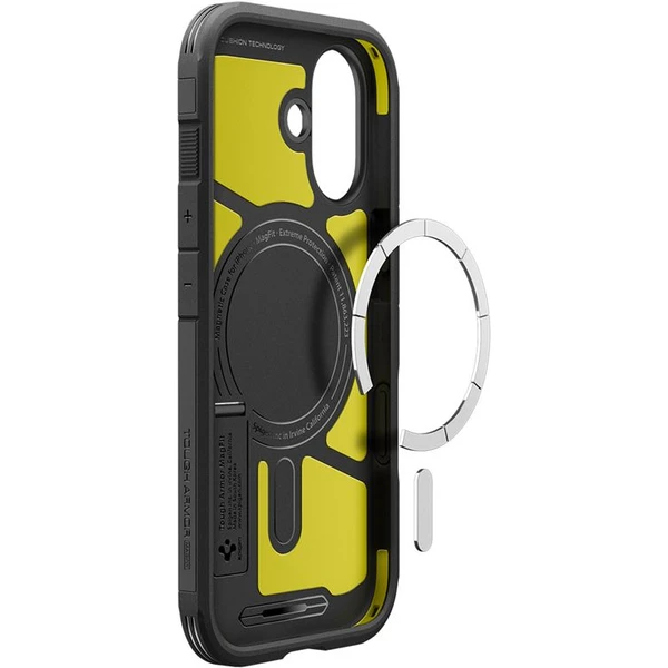 Spigen Tough Armor T MagSafe kryt iPhone 17 black - Puzdra - Obrázok f469de2bebb844f1865a12596c02abaa