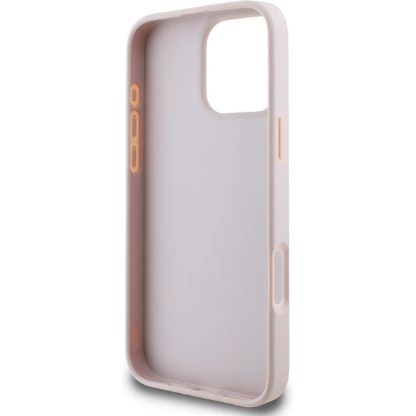 Guess PU 4G Metal Logo kryt pre iPhone 16 Pro ružový - Puzdra - Obrázok f46d3661ee98453a872d3396f9a027b0