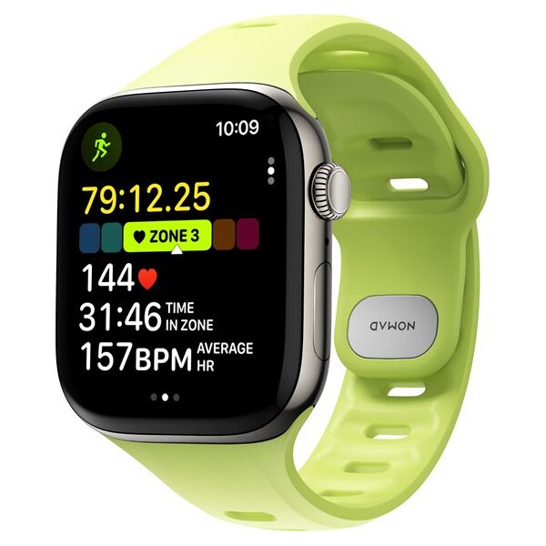 E-shop Nomad Tempo Band FKM remienok Apple Watch 41mm/42mm lime