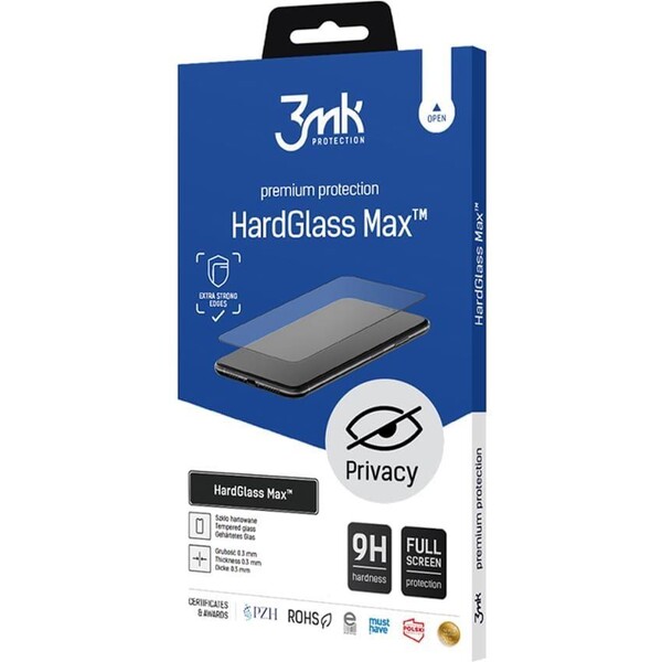 3mk HardGlass Max Privacy tvrdené sklo Apple iPhone 15