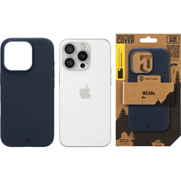 Tactical MagForce WEARe Kryt pre Apple iPhone 16 Pro Blue - Puzdra - Obrázok f4aa3abdf863405f85427a5662de50bc