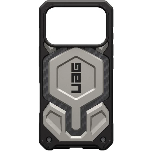 UAG Monarch Pro MagSafe Titanium kryt iPhone 17 Pro strieborný - Puzdra - Obrázok f4aa5c931cc04578b26502784b7ece2d