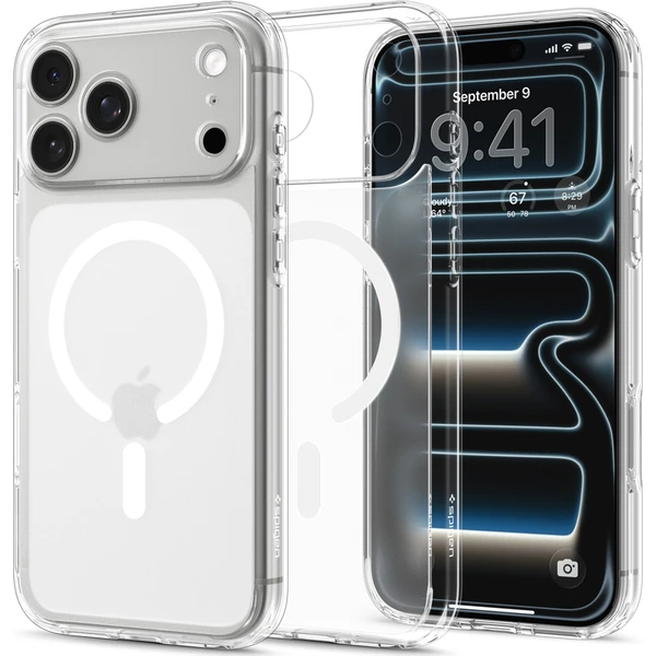 Spigen Ultra Hybrid MagSafe kryt iPhone 18 Pro Max/17 Pro Max frost white - Puzdra - Obrázok f4b81a4fce824503be44906195cc6c3a