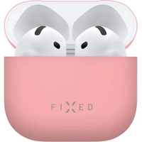 FIXED Silky silikónové púzdro pre Apple AirPods 4 ružové - Puzdra