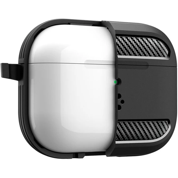 Spigen Rugged Armor puzdro AirPods Pro 3 matte black - Puzdra - Obrázok f4f97959dc4d4193bc2cf6ad279d2a7a