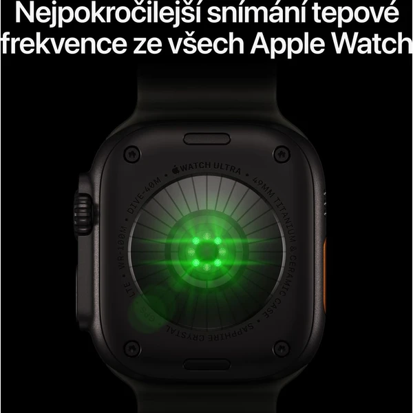 Apple Watch Ultra 4 49mm Černý titan s černým titanovým milánským tahem S - Inteligentné hodinky - Obrázok f501a400a25548b985c9acb8da416dc9