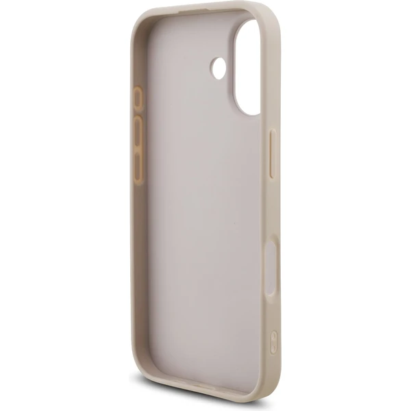 Guess PU 4G Metal Logo Strap kryt iPhone 17 ružový - Puzdra - Obrázok f50a51e05520479ca9972672b6233c19