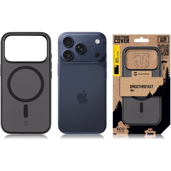 Tactical MagForce SmoothIsFast kryt Apple iPhone 17 Pro čierny - Puzdra - Obrázok f50f14cbcf5b4d2baf59b935b2a8e180