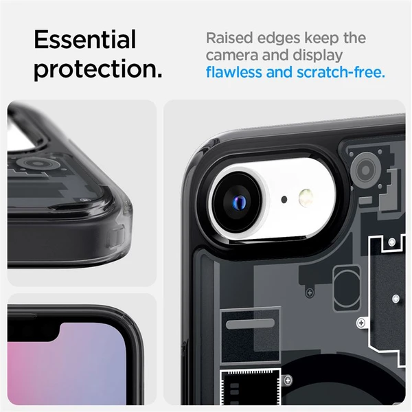 Spigen Ultra Hybrid MagSafe kryt iPhone 17e/16e zero one black - Puzdra - Obrázok f51181d400314174a38bbbd0f1b10749