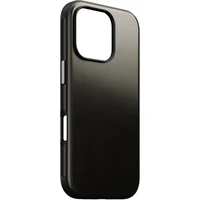 Nomad Modern Leather Case MagSafe kryt iPhone 16 Pro zelený chrómovaný - Puzdra