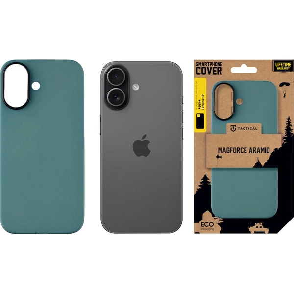 Tactical MagForce Aramid kryt Apple iPhone 17 modrý - Puzdra - Obrázok f5219e87574449d7b7527e777bd2f24d