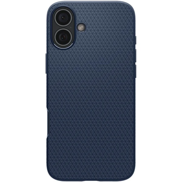 Spigen Liquid Air kryt iPhone 16 navy blue - Puzdra - Obrázok f524ad43f88c47faac05f10fa8ca722d