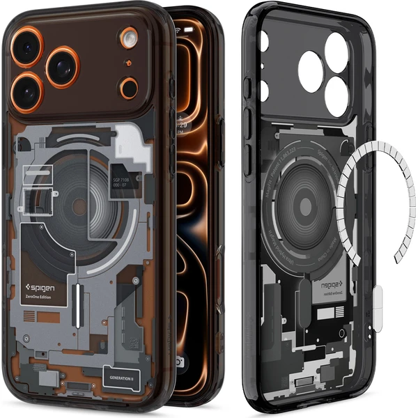 Spigen Ultra Hybrid MagSafe kryt iPhone 18 Pro Max/17 Pro Max zero one black - Puzdra - Obrázok f527e10c9b414cb9ba436c02445b2ced
