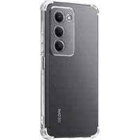 Taktický TPU Plyo kryt Xiaomi Redmi 15 4G/5G priehľadný - Puzdra