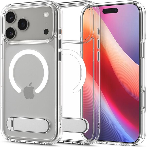 E-shop Spigen Ultra Hybrid S MagSafe kryt iPhone 17 Pro clear white