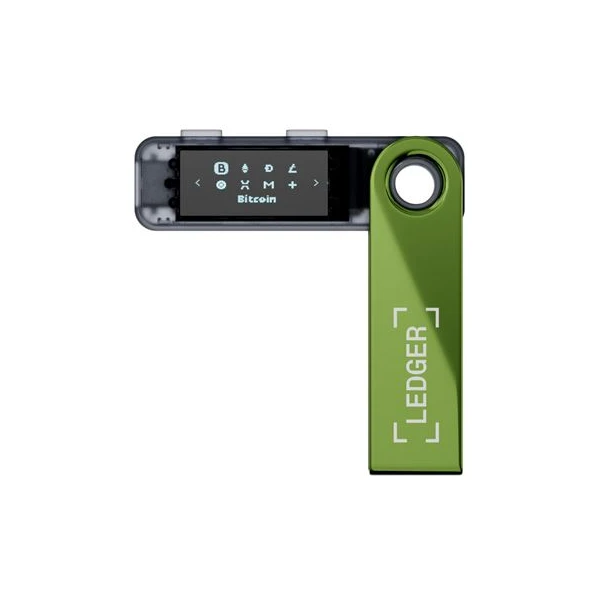 Ledger Nano S Plus krypto peňaženka (Android/MacOS/Windows/Ubuntu) Oxidate Green - Krypto peňaženky - Obrázok f55086dcf00840558ad03bb3b1f40812